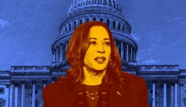 Harris gives Senate Democrats jolt of confidence