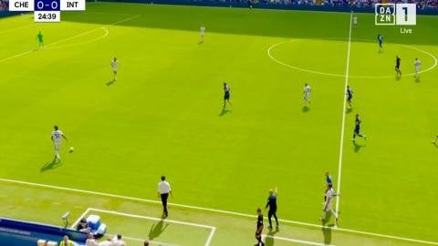 Chelsea 0 - [1] Inter - Marcus Thuram 26'