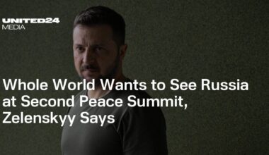 Whole World Wants to See Russia at Second Peace Summit, Zelenskyy Says