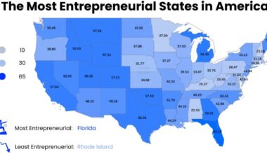 The Most Entrepreneurial States in America