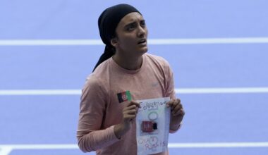 Afghanistan sprinter uses Olympic trip to shine light on how women are treated in her country