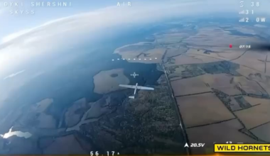 Ukrainian NGO “Wild Hornets” shows videos of Ukrainian interceptions of various Russian reconnaissance UAVs (Orlan/ZALA/SuperCam) by FPV drones