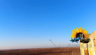 Ukrainian Su-25 lobbying unguided missiles, unknown time and location