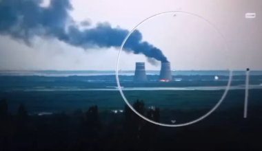 Russians Caused a Fire at the Zaporizhzhia Nuclear Power Plant