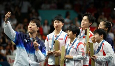 North Korean athletes who took selfies with South Korean athletes at the Paris Olympics may face punishment