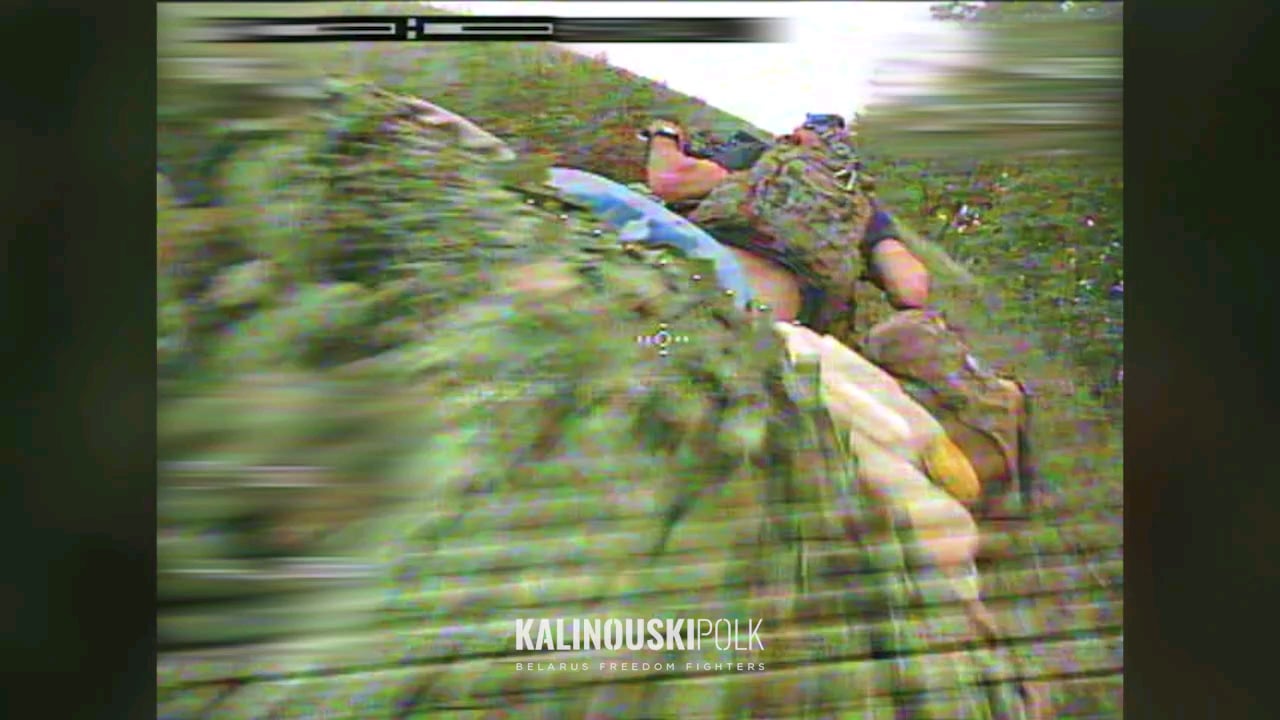 The FPV operators of Kalinouskipolk chase after the enemy ATV, which was carrying canisters of fuel. August 27, 2024