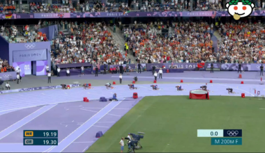 The men's 200m Final