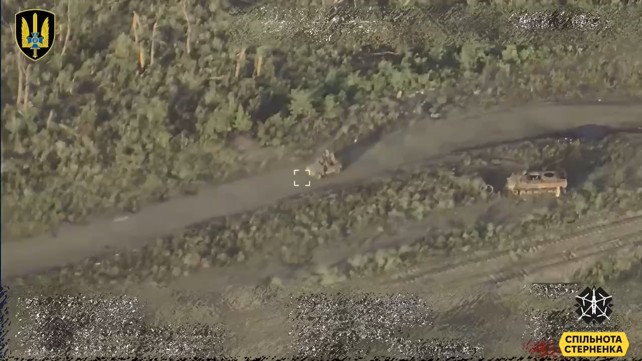 Ukraine's Security Service (SBU) posted video showing drone work in the Povrovsk direction, targeting several vehicles w/ Russian infantry riding on top or inside, a BM-21 Grad MLRS, artillery piece, and numerous supply/transport vehicles, all hit with FPV strike drones. Published August 31, 2024