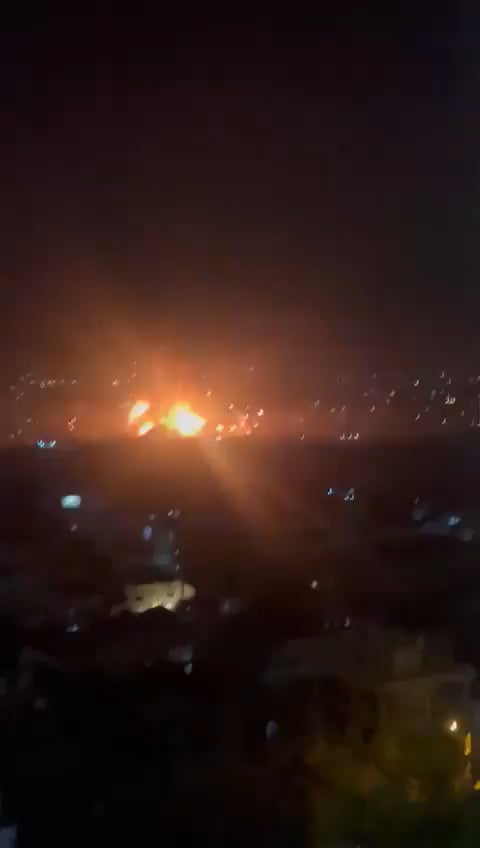 Israeli airstrikes in Lebanon's Beqaa valley tonight