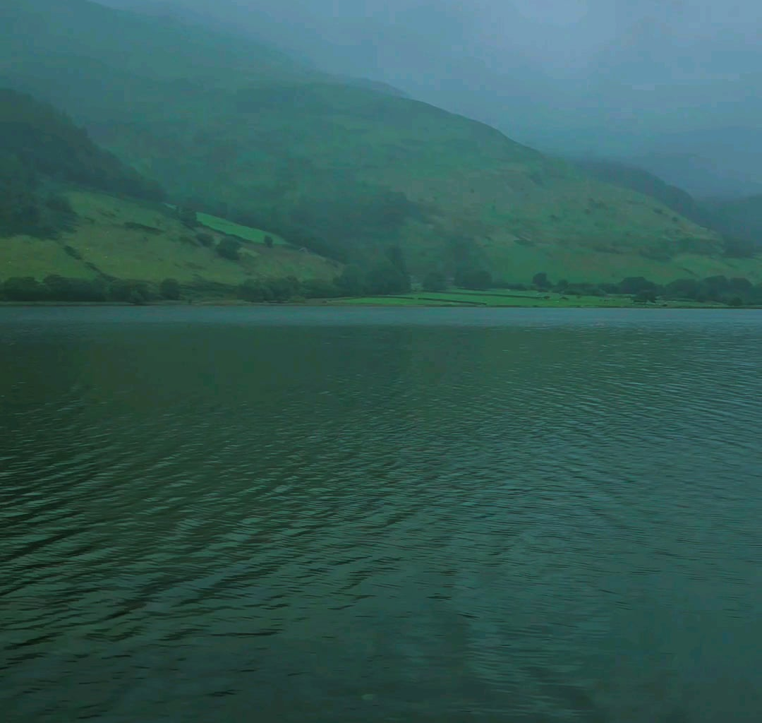 Misty views this morning at Tal Y Llyn, Wales. (Near the Mach Loop)