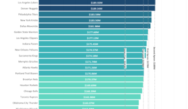 NBA Team Salaries (2024-2025) [OC]