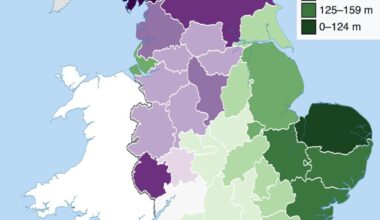 Ceremonial Counties of England by Highest Point