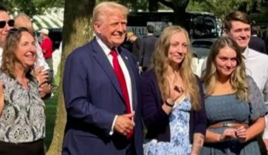 ‘Disgraceful’: Felon Trump slammed for possibly illegal photo op ‘over grave of a marine'