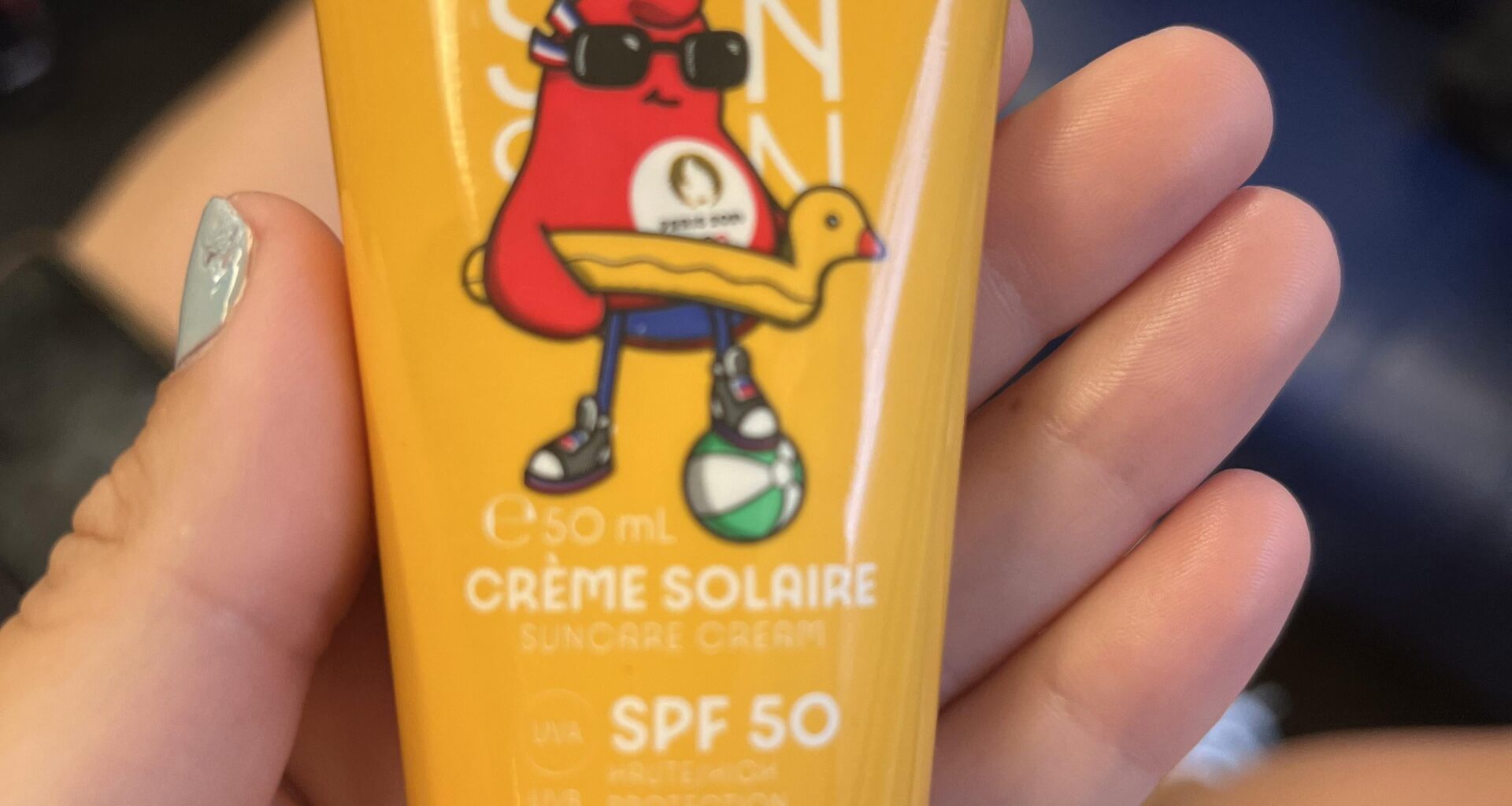 Olympic sunscreen