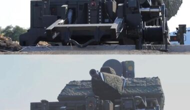 The first photos of the anti-aircraft installation of the German "Skynex" complex in service with the Ukrainian military