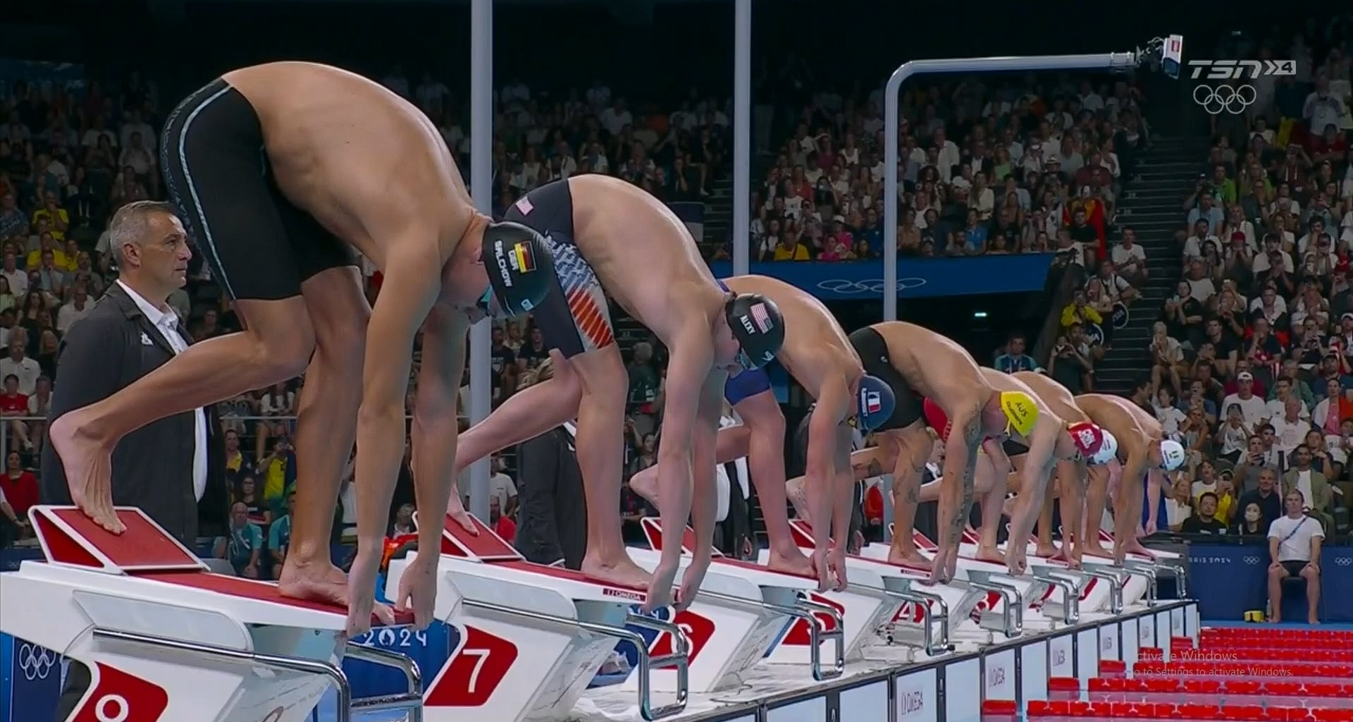 Chinese Swimmer Pan Zhanle wins Gold and sets the 100m Men's Freestyle World Record