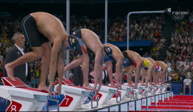 Chinese Swimmer Pan Zhanle wins Gold and sets the 100m Men's Freestyle World Record