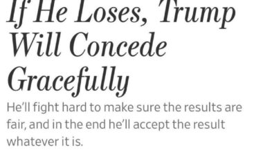 I wonder what Mick Mulvaney thought about his op-ed as the events on January 6 unfolded.