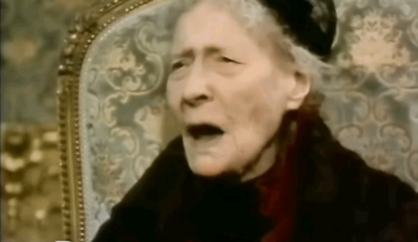 Florence Pannel, born in 1868, being interviewed in 1977, at 108 years old.