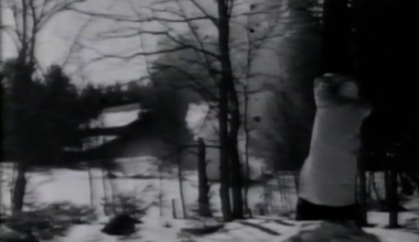 Swedish newsreel journalists capture a Soviet bombing raid on Rovaniemi, Finland, on the last day of the Winter War, March 13, 1940.