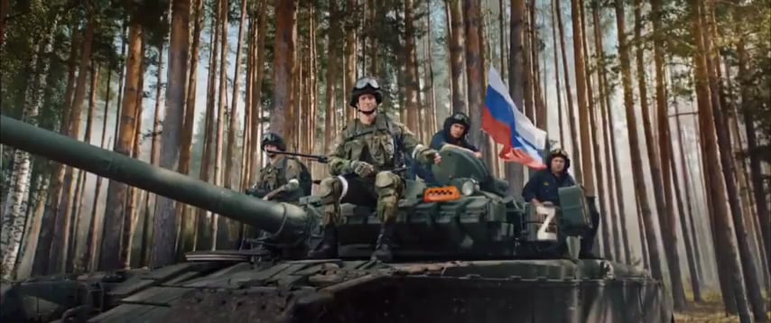 "What are you made of?" New russian recruitment propaganda video just dropped.