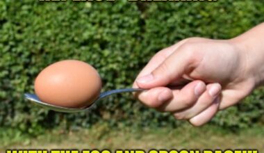 The recent Paris Olympic Games has made me reflect that if the Egg and Spoon Race was admitted, Great Britain would dominate!!!! Replace "Breaking" with the Egg and Spoon Race!!!