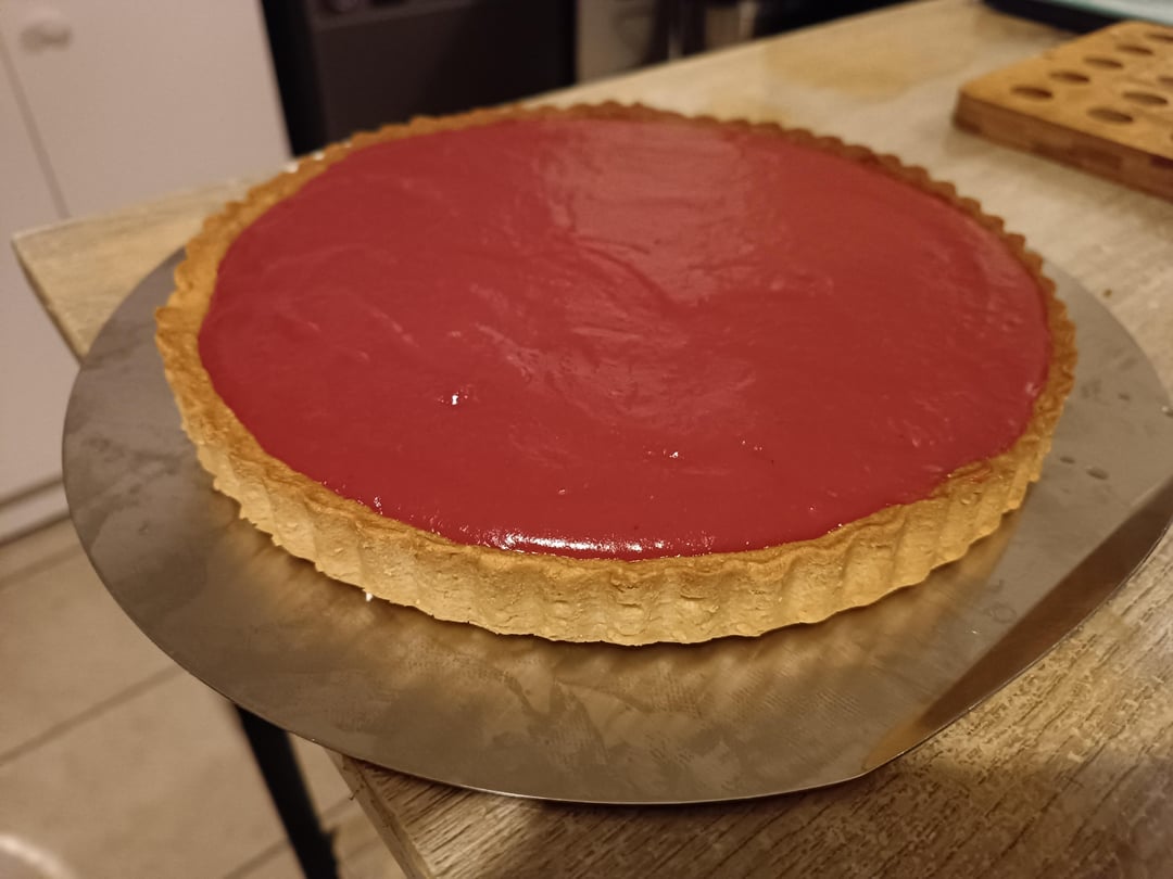 Tarte framboise meringuée 🍇