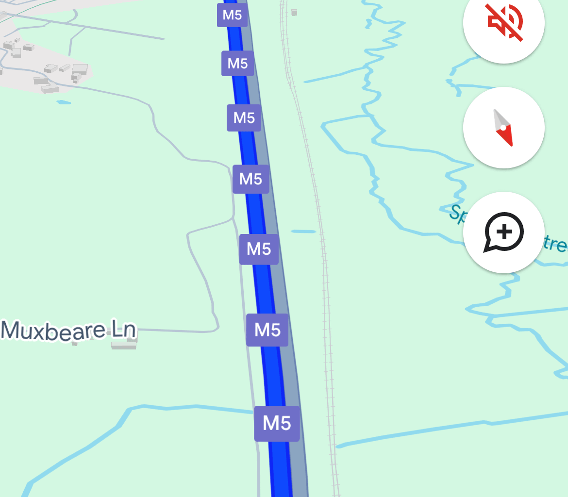 What road are we on again, Google?