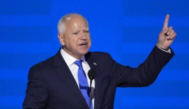 DNC Day 3: Tim Walz accepts VP nomination, rallying Democrats to fight in November