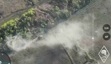 Great footage of the crew survivability of Western equipment. A Ukrainian Bradley takes a direct hit from a Kornet anti-tank missile - Location unknown - August 2024