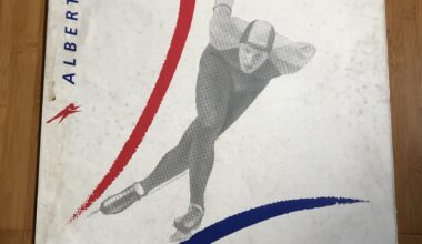 An original 1992 Winter Olympics poster I bought