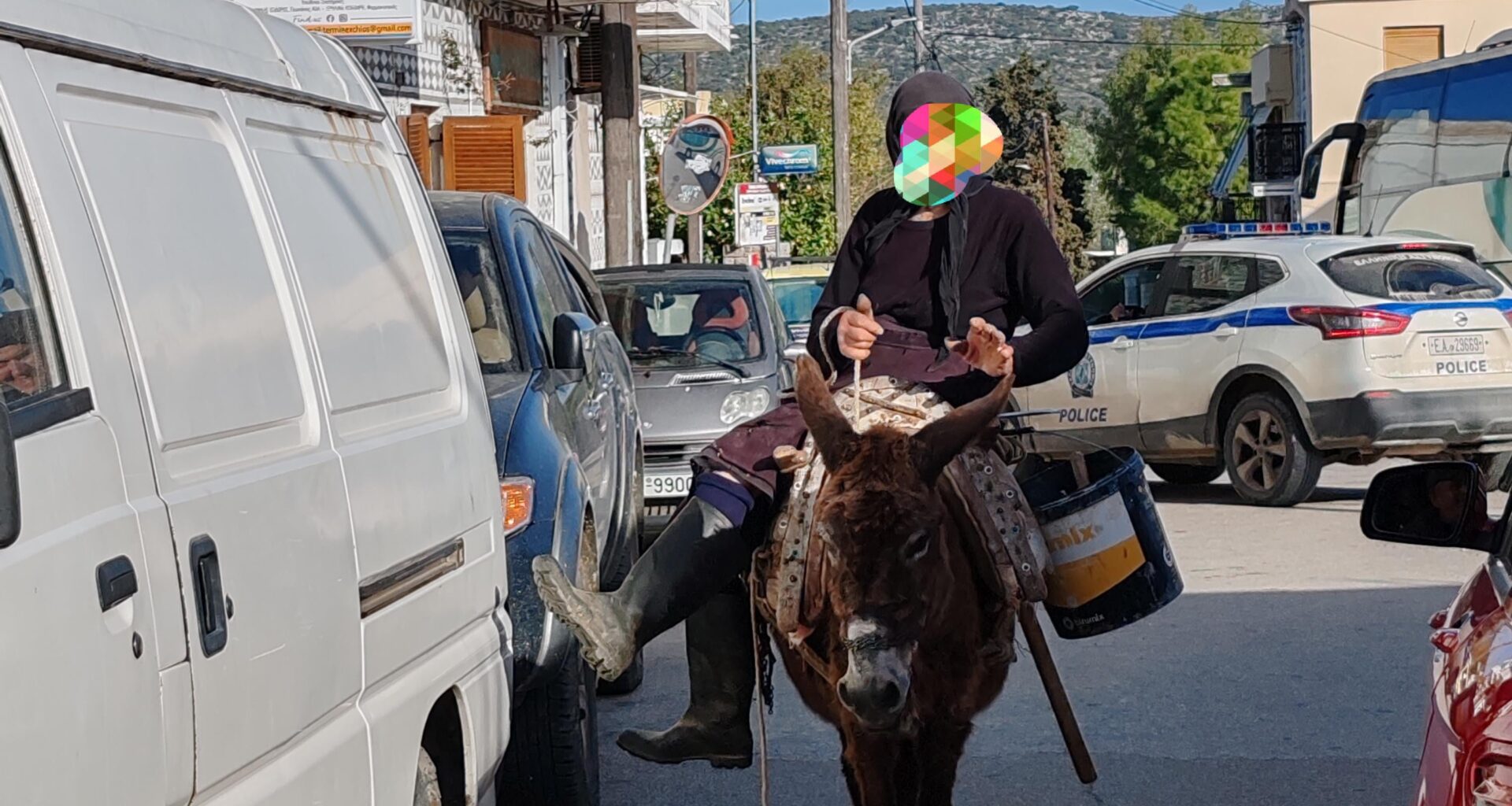 Pyrgi, Chios, Grecia. ( oc).