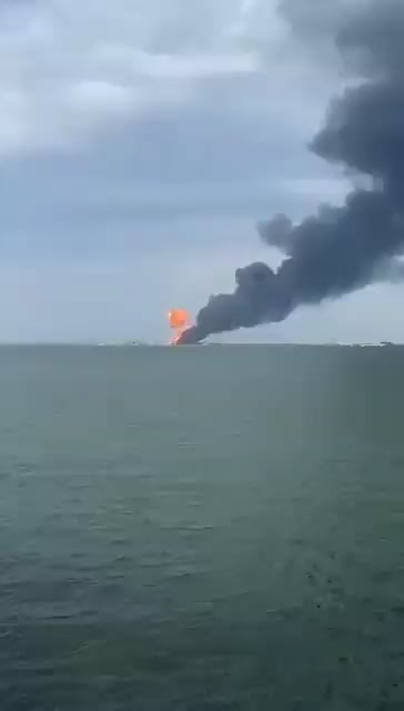 Russian "Kavkaz" port explosion