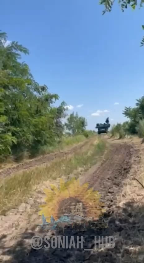 Ukrainian “Tor” SAM system firing at Russian drone, allegedly Sumy Oblast, August 2024