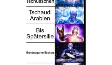 Tschüss 😂