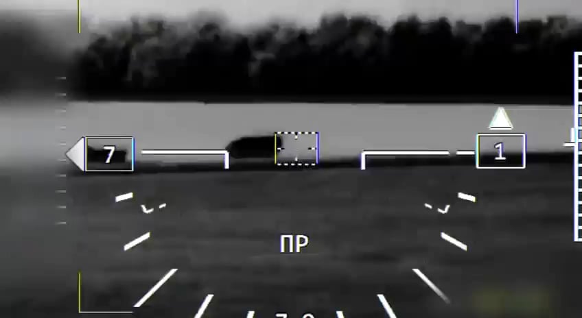 Russian forces released helicopter guncam footage of them accidentally taking out their own convoy with guided missiles.