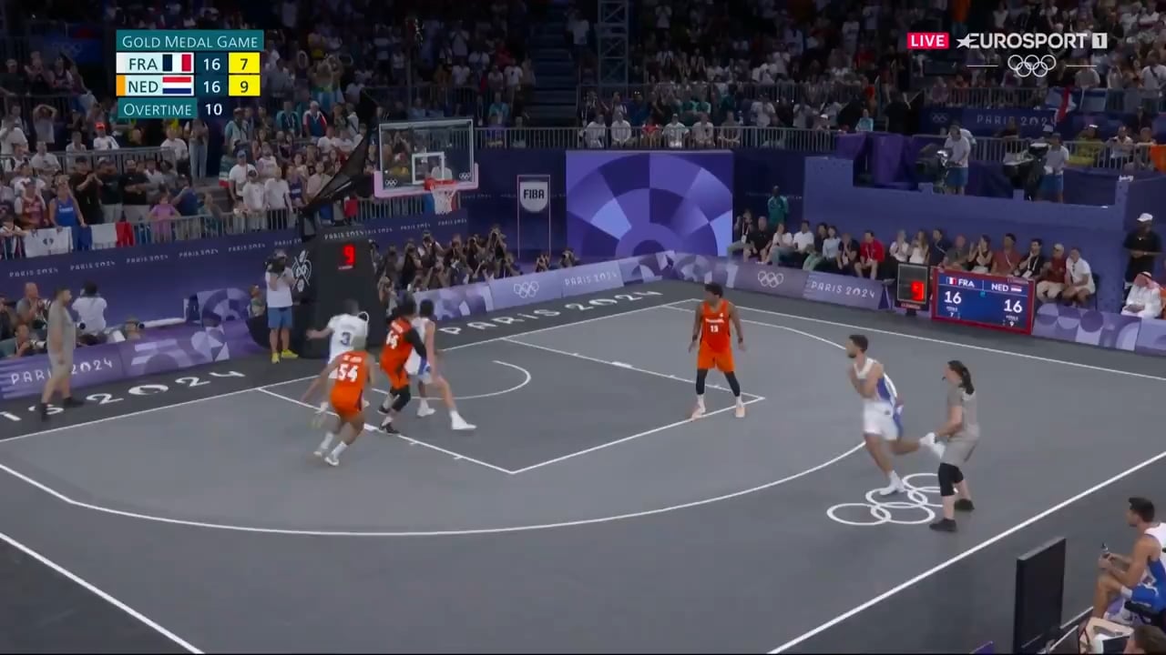 The Netherlands take Gold in Men's 3x3 Basketball after a dramatic finish