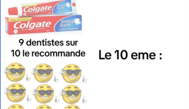 Pas le 10 eme dentiste ….