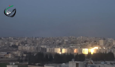 Russian cluster bomb strikes on the city of Haritan, Aleppo Governate - 2/15/2016