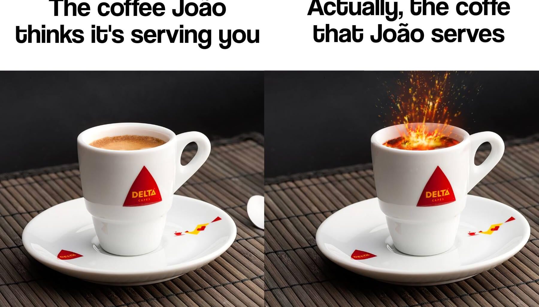 João and the WILD coffe temperatures...