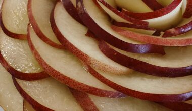 Tarte à la nectarine