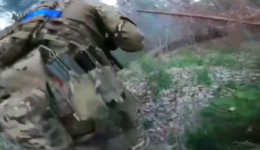 Ukrainian GoPro footage from the landing on the Russian-occupied left bank, Kherson region [Spring 2024]