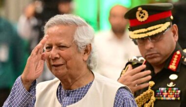 Nobel laureate Muhammad Yunus is sworn in as interim leader of Bangladesh