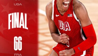 Team USA wins gold in women's basketball