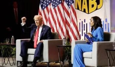 Breaking: Many people are saying Vance may name new candidate for President after Trump’s NABJ appearance