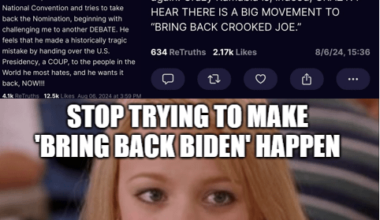 Trump is SOOOO desperate to bring back Biden, he's creating mental fantasies trying to WILL it to happen.