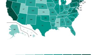 Average Junior Software Engineer Salary by U.S States and Counties