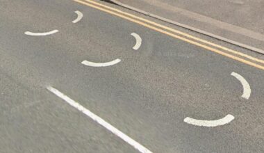 Anyone know what these road markings mean?