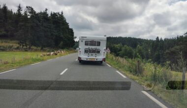 A Dutch person is slowing me on this nice backcountry road, what should I do?