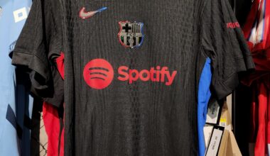 24/25 away kit on sale despite not being officially launched